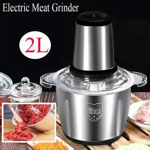 2-litre electric food chopper - in use