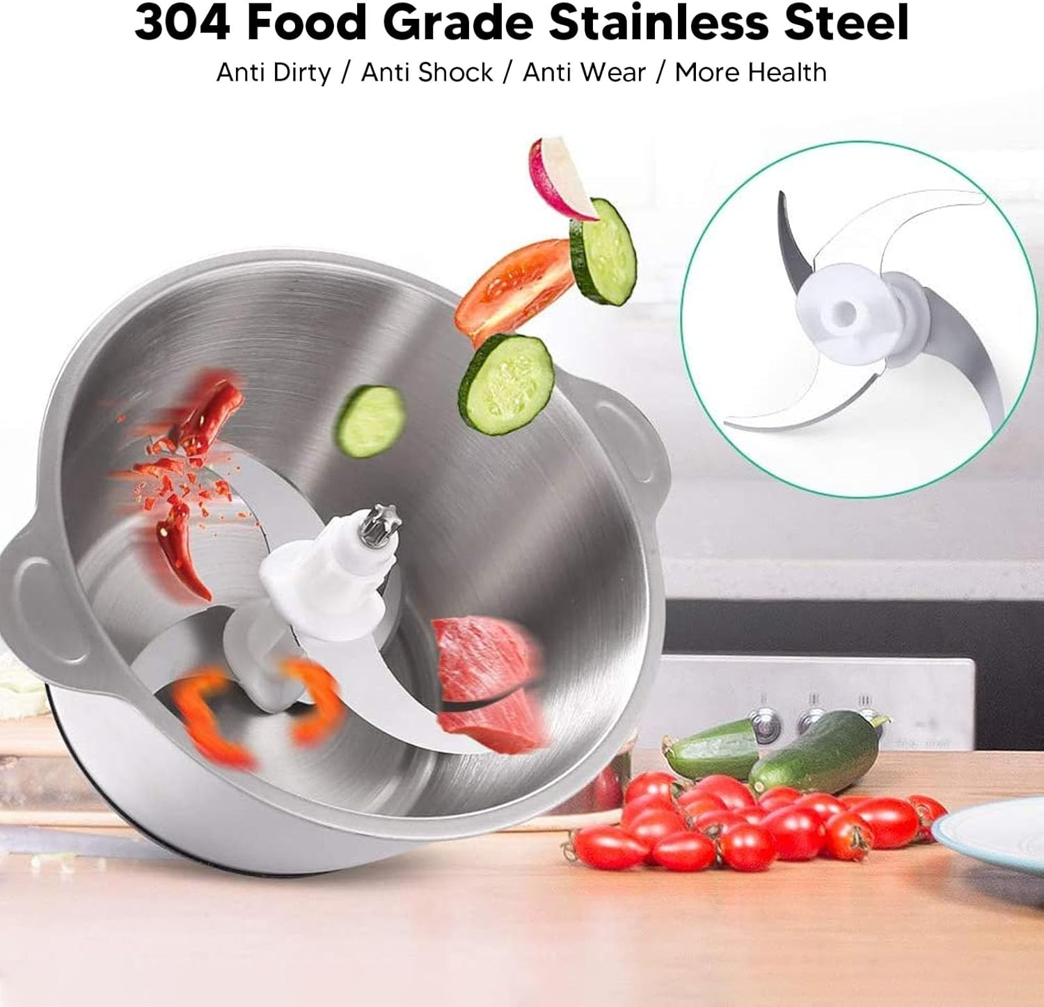 3 Litres Food Chopper
